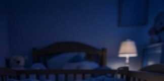 The Ultimate Newborn Sleep Schedule: A Week-by-Week Guide Smudgy painting of newborn sleep schedule chaos with quirky sheep.