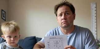 Is Your Child on Track? Understanding Developmental Delays Blurry room, worried dad, toddler toys.