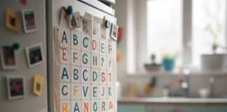Encouraging Early Language Development in Toddlers Cozy kitchen, toddler learning, playful chaos.