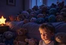 Top 10 Toddler Bedtime Routines for Peaceful Nights Messy toddler bedroom, sleepy vibe.