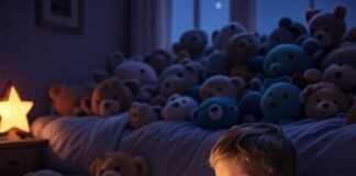 Top 10 Toddler Bedtime Routines for Peaceful Nights Messy toddler bedroom, sleepy vibe.