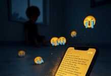 Cyberbullying: Protecting Your Child in the Digital Age Cyberbullying: Cracked Screen, Kid's Shadow, Bittersweet Warning