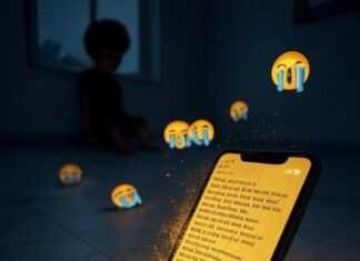 Cyberbullying: Protecting Your Child in the Digital Age Cyberbullying: Cracked Screen, Kid's Shadow, Bittersweet Warning