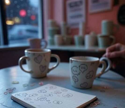 Creating a Safe Space: Encouraging Open Conversations Encouraging Open Conversations Coffee Shop Scene