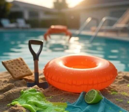 Water Safety: Protecting Your Child Around Pools and Beaches Chaotic Poolside: Floatie, Popsicle, Crab Escape