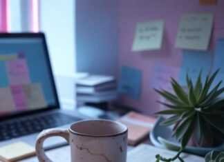 Creating a Self-Care Routine That Works for You Messy Desk Vibes: Hope Amid Chaos