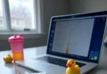 Prioritizing Tasks: Managing Family and Career Demands Messy Kitchen Chaos: To-Do List and Rubber Duck