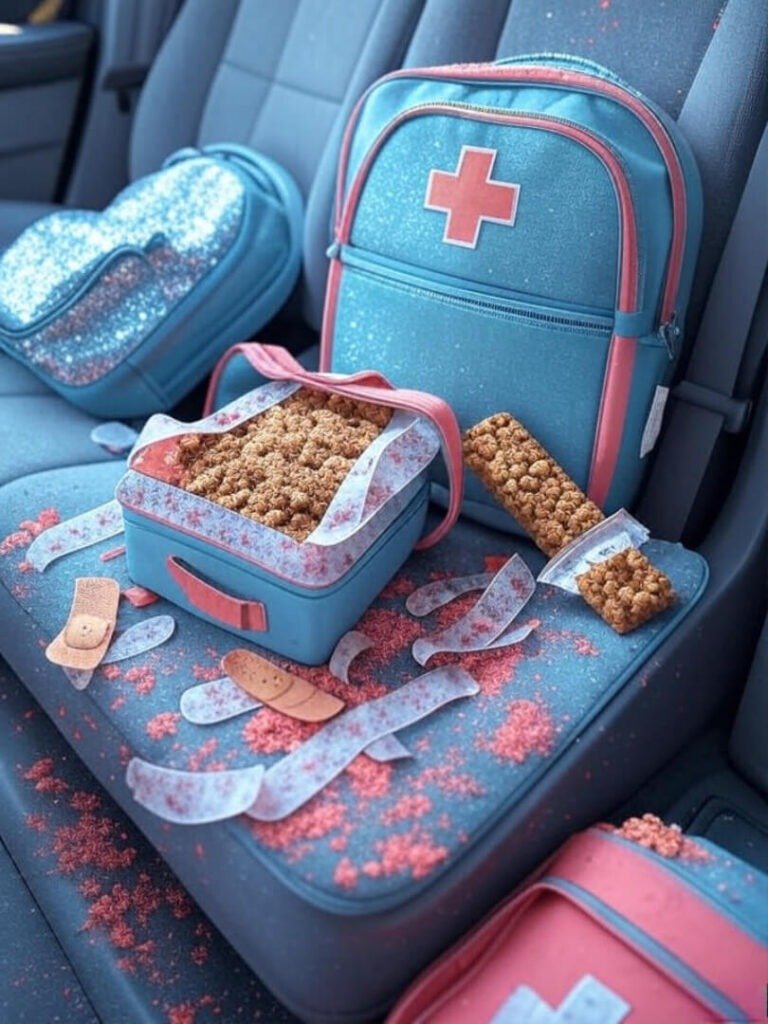 Messy Minivan Mom Life: First Aid Chaos