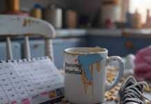 Creating a Family Schedule That Works for Everyone Chaotic Family Schedule: Messy Table Snapshot