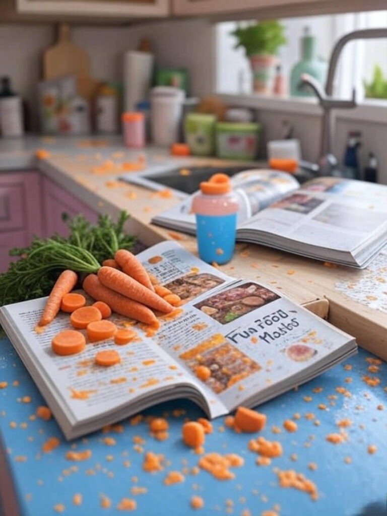 Messy counter, ignored food hacks.