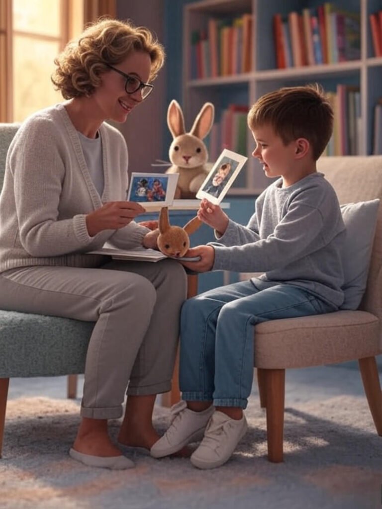Liam’s therapy sessions, where I started to feel less like a mess.