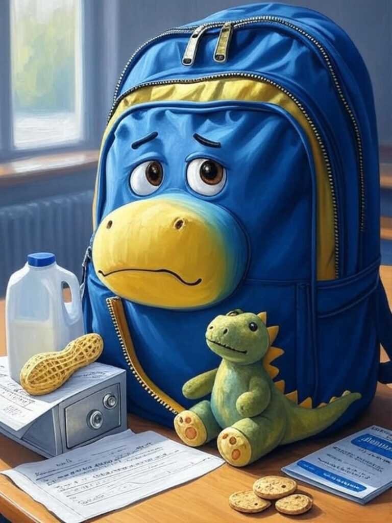 Theo’s Allergy Backpack: Worry and Hope