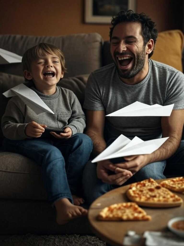 Family Fun: Paper Planes, Pizza, Tablet Chaos