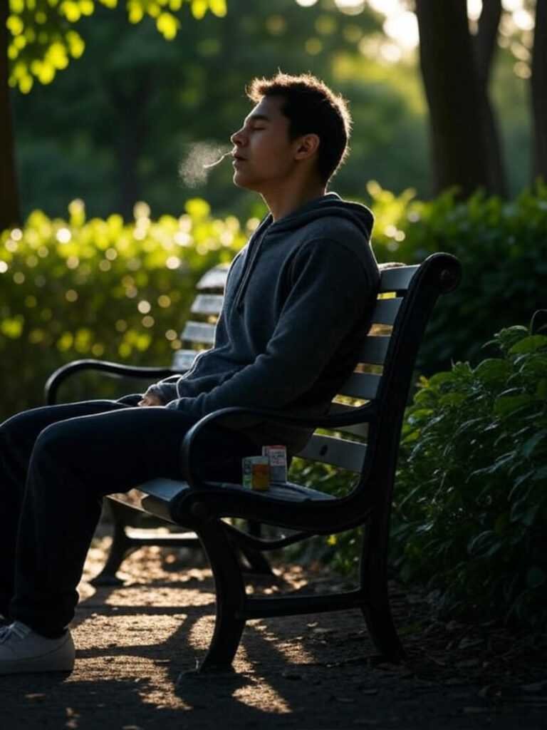 Grabbing calm in the parenting chaos.