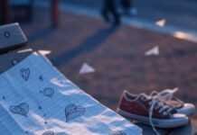How to Talk to Your Child About Bullying Crumpled Notebook, Sneakers: Bittersweet Playground Scene