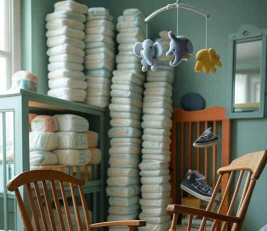 Nursery Essentials: What You Really Need Chaotic Nursery Bliss: Wobbly Chair, Diapers, Sneaker