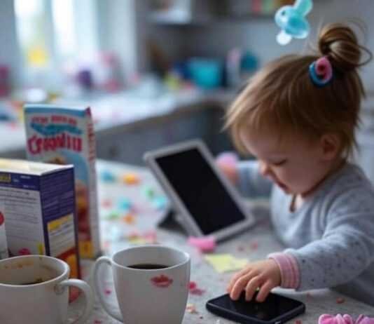 Must-Have Apps for Modern Parenting Chaotic Toddler Kitchen Tech Mess
