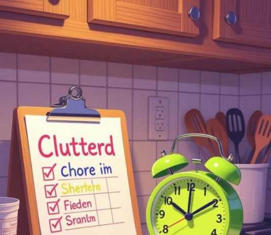 The Role of Routine in Shaping Children’s Behavior Chaotic Kitchen Routine with Kids' Chore Chart