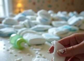 Comparing Diapers: Which Brand Holds Up? Diaper comparison life: neon chaos and me just trying to survive.