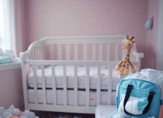 Top 10 Must-Have Baby Products for New Parents Messy Nursery Chaos with Giraffe and Spilled Coffee