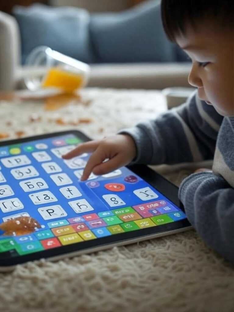 Wobbly Tablet, Letter Game, Spilled Juice Chaos