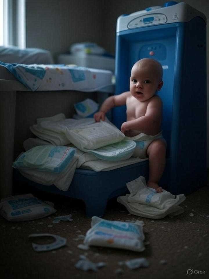 My Diaper Genie, keeping my place from smelling like a landfill.